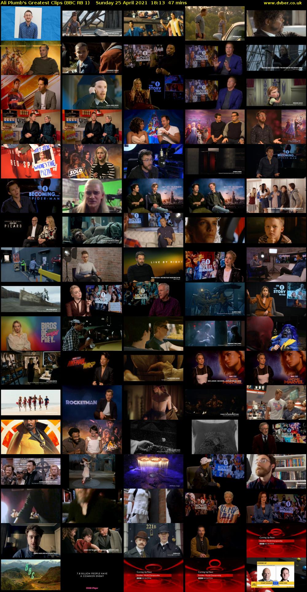 Ali Plumb's Greatest Clips (BBC RB 1) Sunday 25 April 2021 18:13 - 19:00