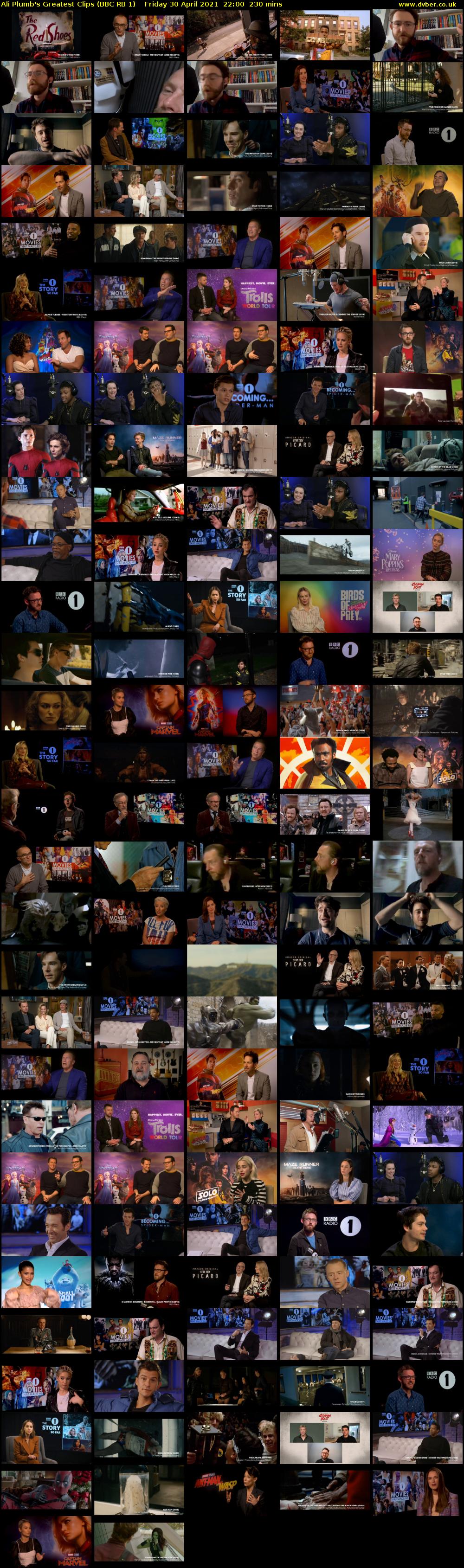 Ali Plumb's Greatest Clips (BBC RB 1) Friday 30 April 2021 22:00 - 01:50