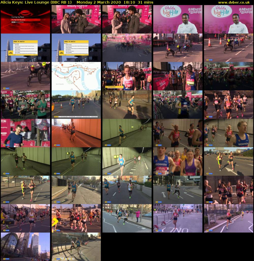 Alicia Keys: Live Lounge (BBC RB 1) Monday 2 March 2020 18:10 - 18:41