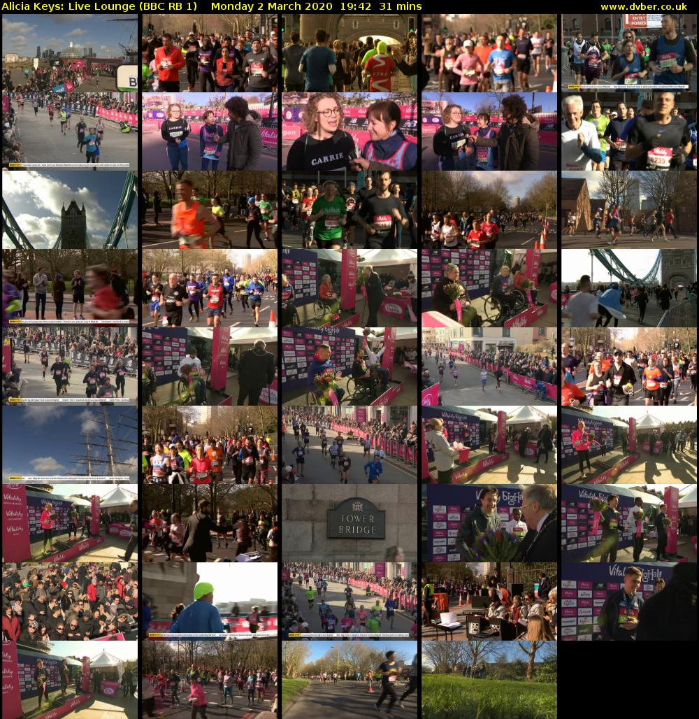 Alicia Keys: Live Lounge (BBC RB 1) Monday 2 March 2020 19:42 - 20:13