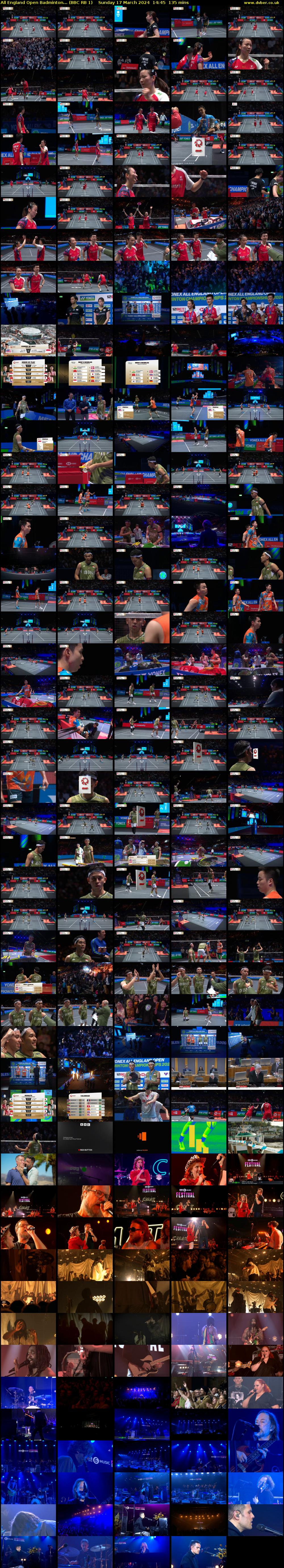 All England Open Badminton... (BBC RB 1) Sunday 17 March 2024 14:45 - 17:00