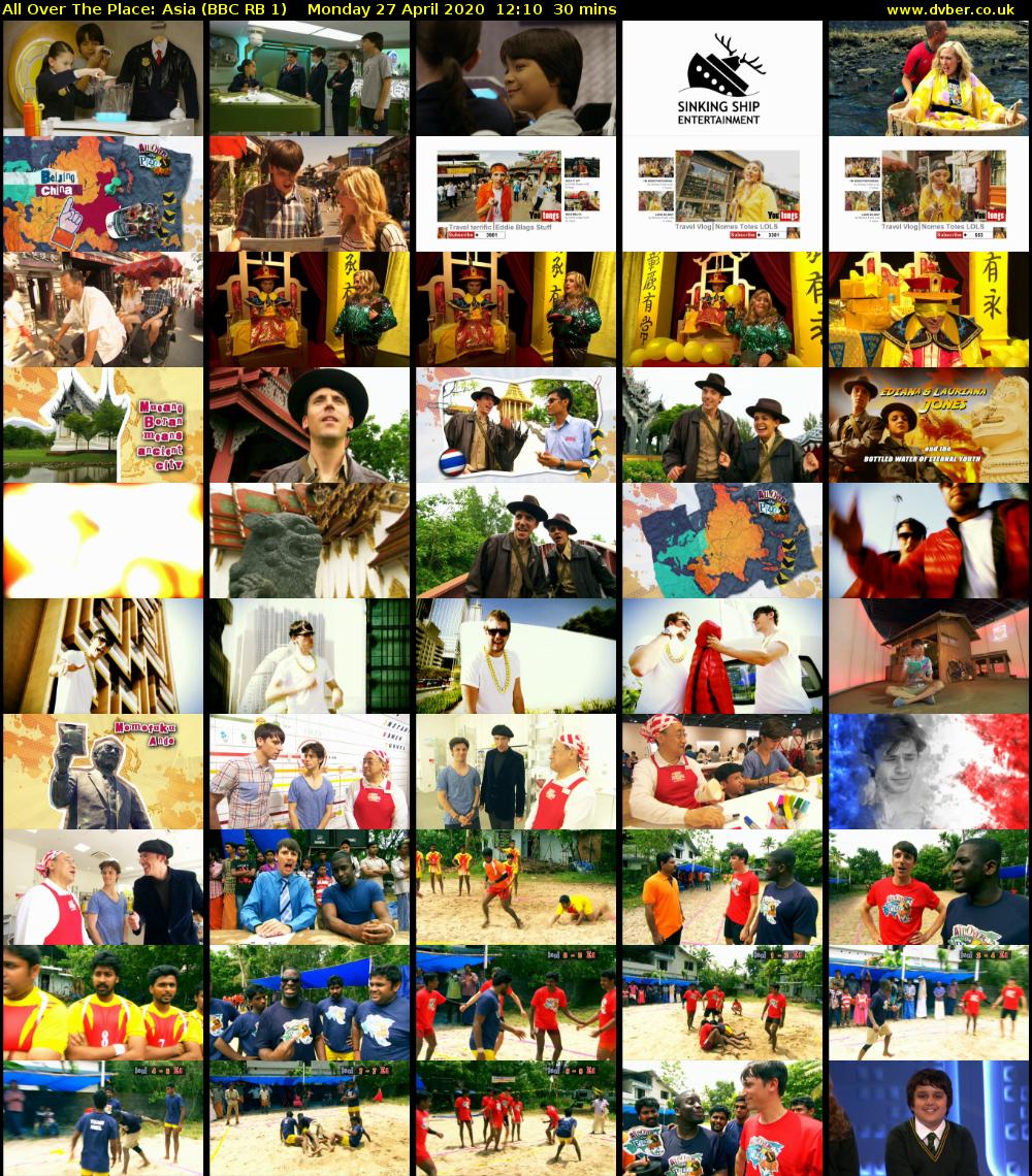 All Over The Place: Asia (BBC RB 1) Monday 27 April 2020 12:10 - 12:40