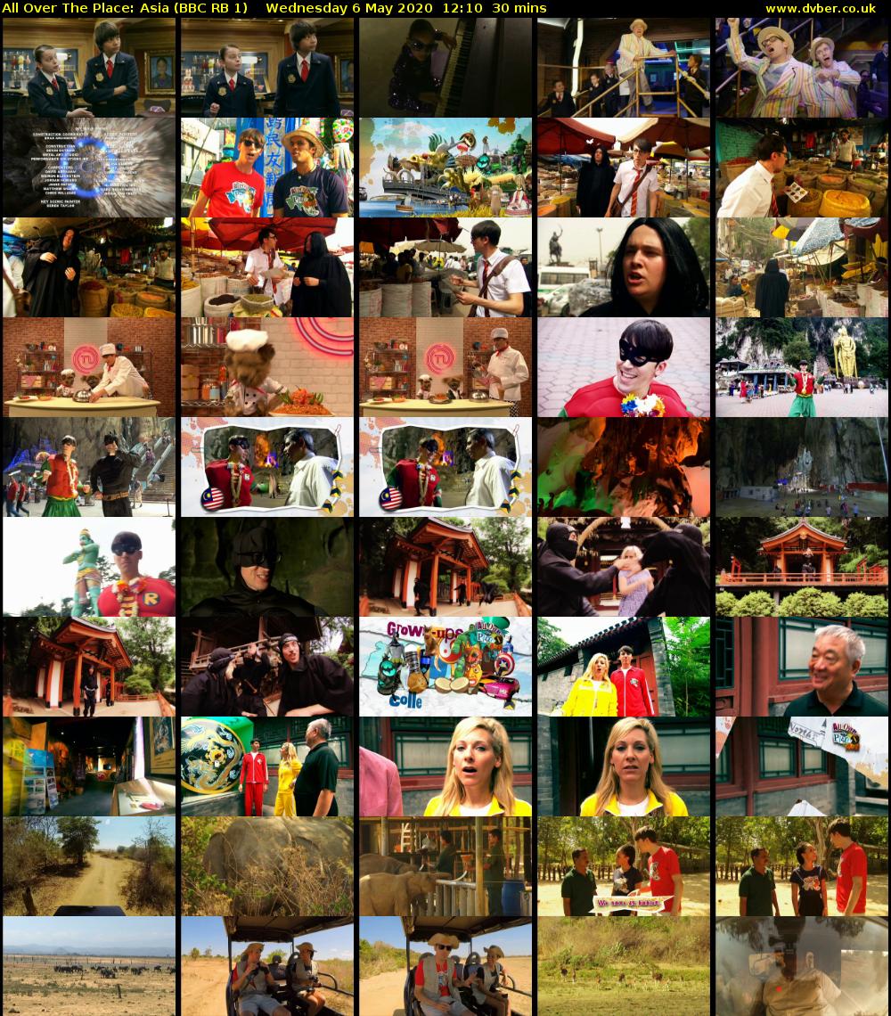 All Over The Place: Asia (BBC RB 1) Wednesday 6 May 2020 12:10 - 12:40