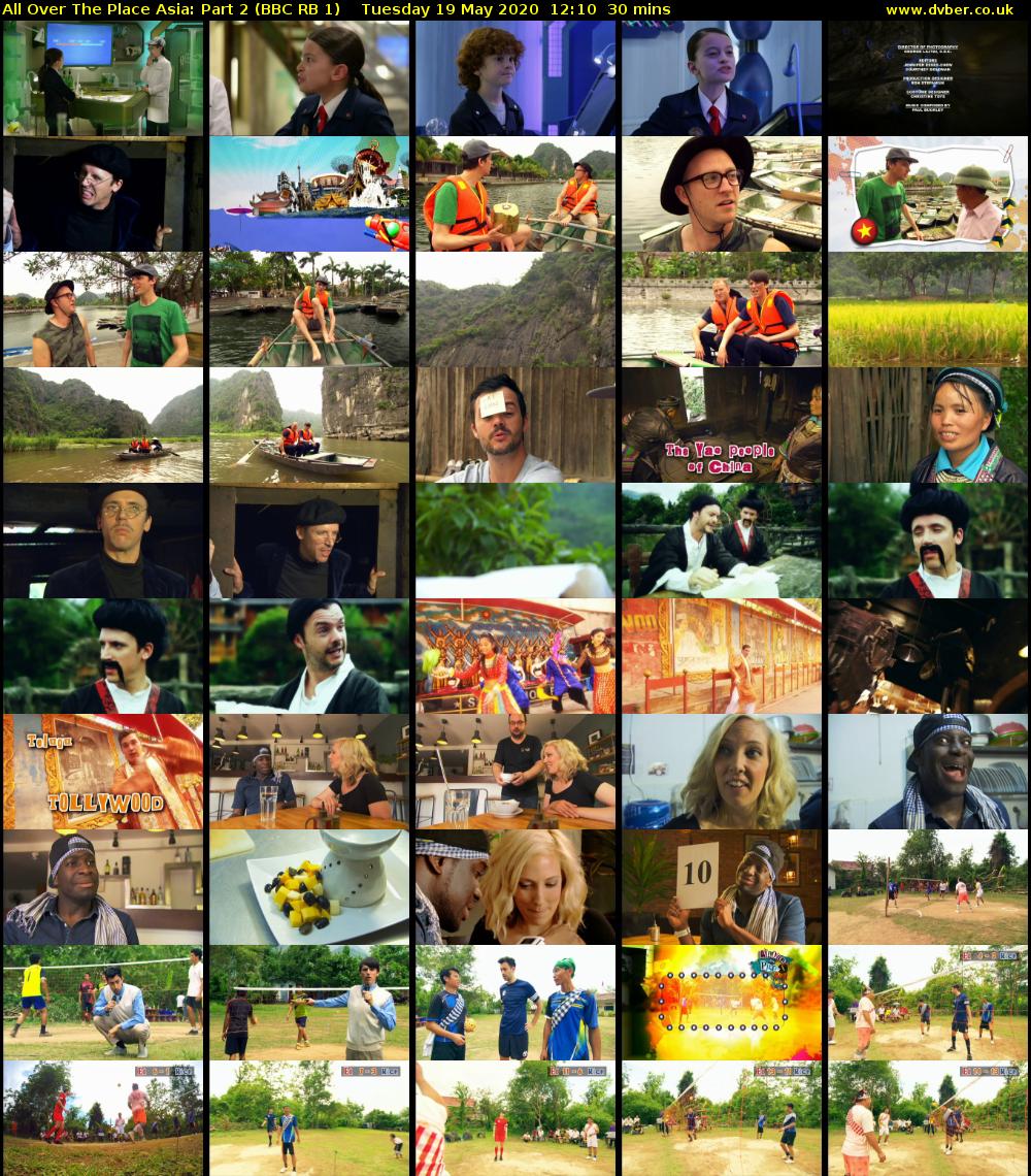 All Over The Place Asia: Part 2 (BBC RB 1) Tuesday 19 May 2020 12:10 - 12:40
