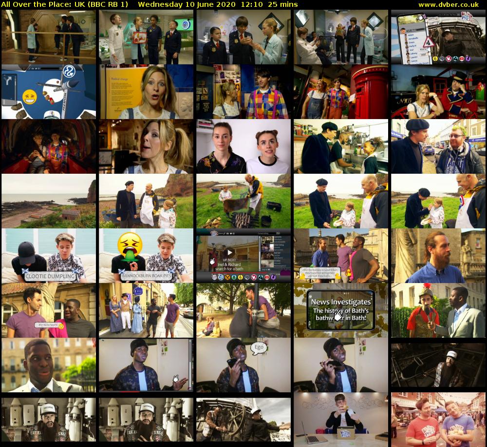 All Over the Place: UK (BBC RB 1) Wednesday 10 June 2020 12:10 - 12:35