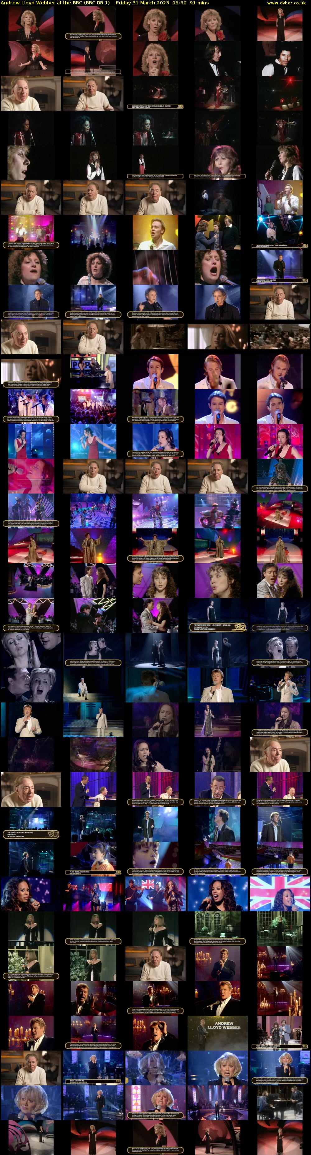 Andrew Lloyd Webber at the BBC (BBC RB 1) Friday 31 March 2023 06:50 - 08:21