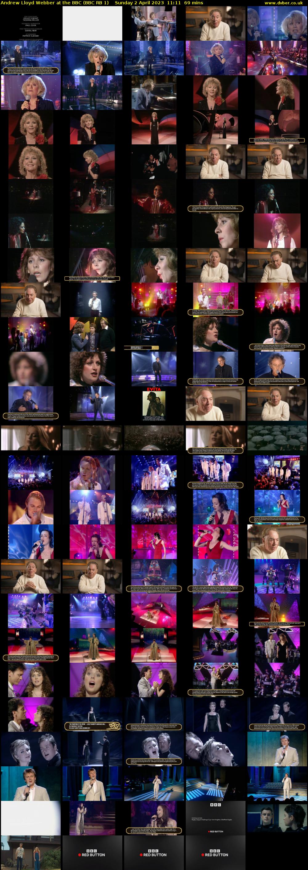 Andrew Lloyd Webber at the BBC (BBC RB 1) Sunday 2 April 2023 11:11 - 12:20