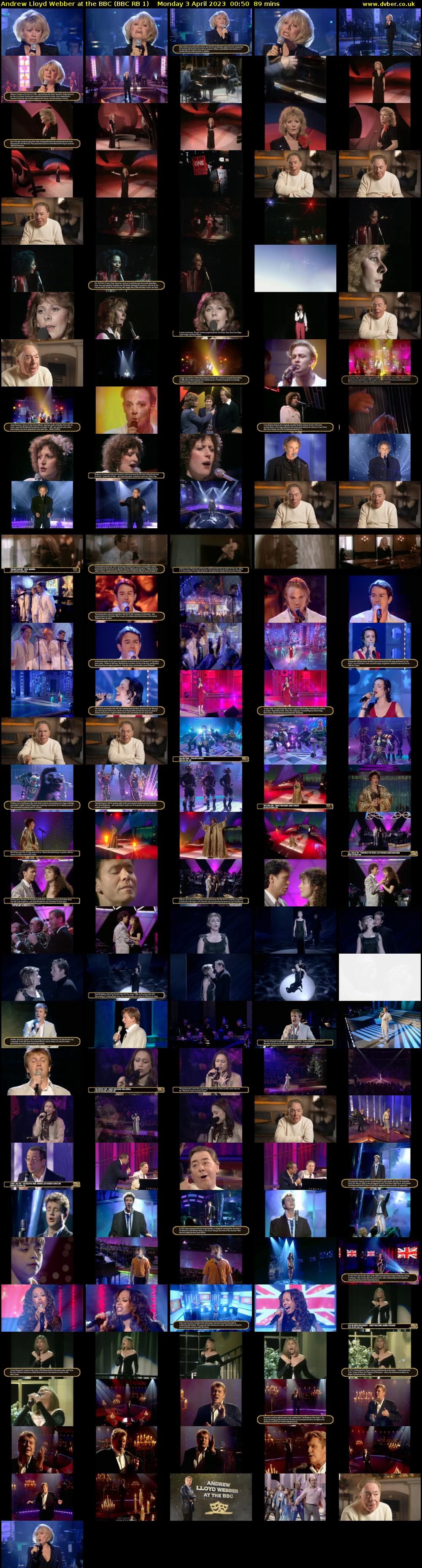 Andrew Lloyd Webber at the BBC (BBC RB 1) Monday 3 April 2023 00:50 - 02:19