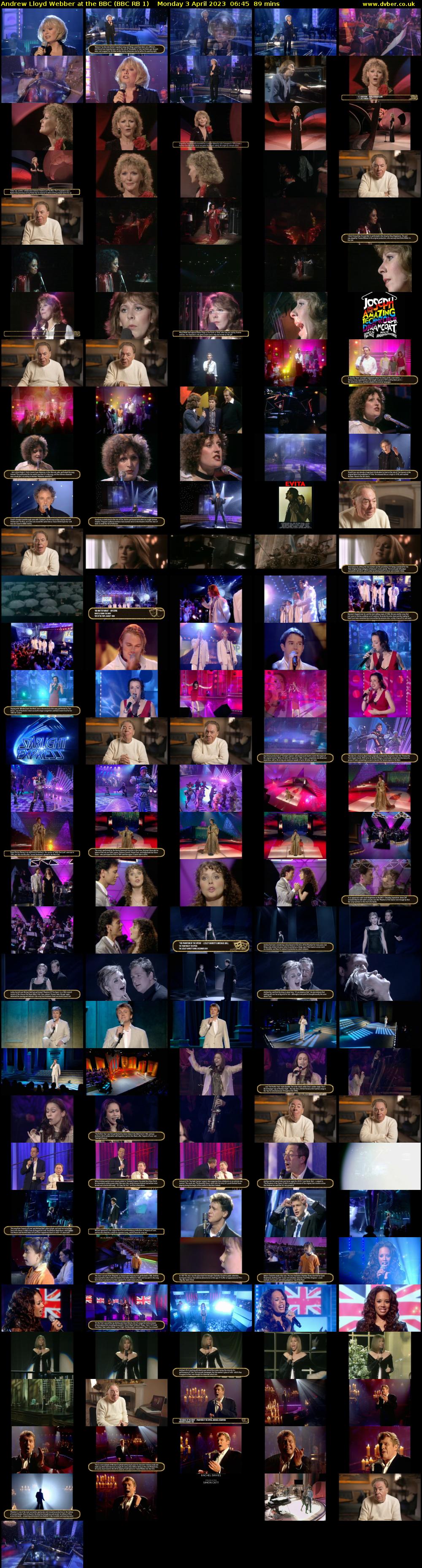 Andrew Lloyd Webber at the BBC (BBC RB 1) Monday 3 April 2023 06:45 - 08:14