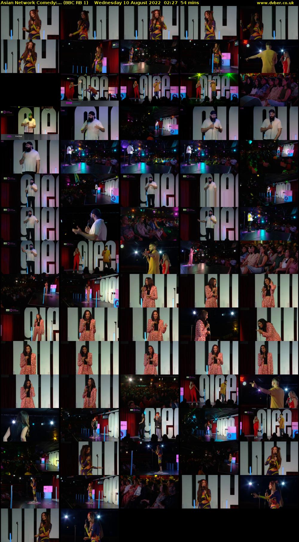 Asian Network Comedy:... (BBC RB 1) Wednesday 10 August 2022 02:27 - 03:21