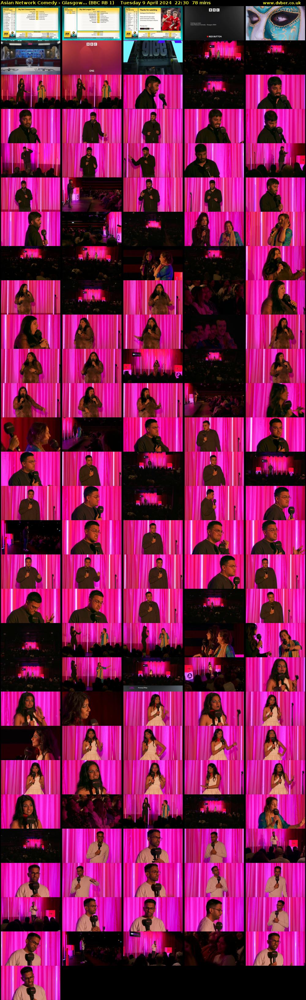 Asian Network Comedy - Glasgow... (BBC RB 1) Tuesday 9 April 2024 22:30 - 23:48
