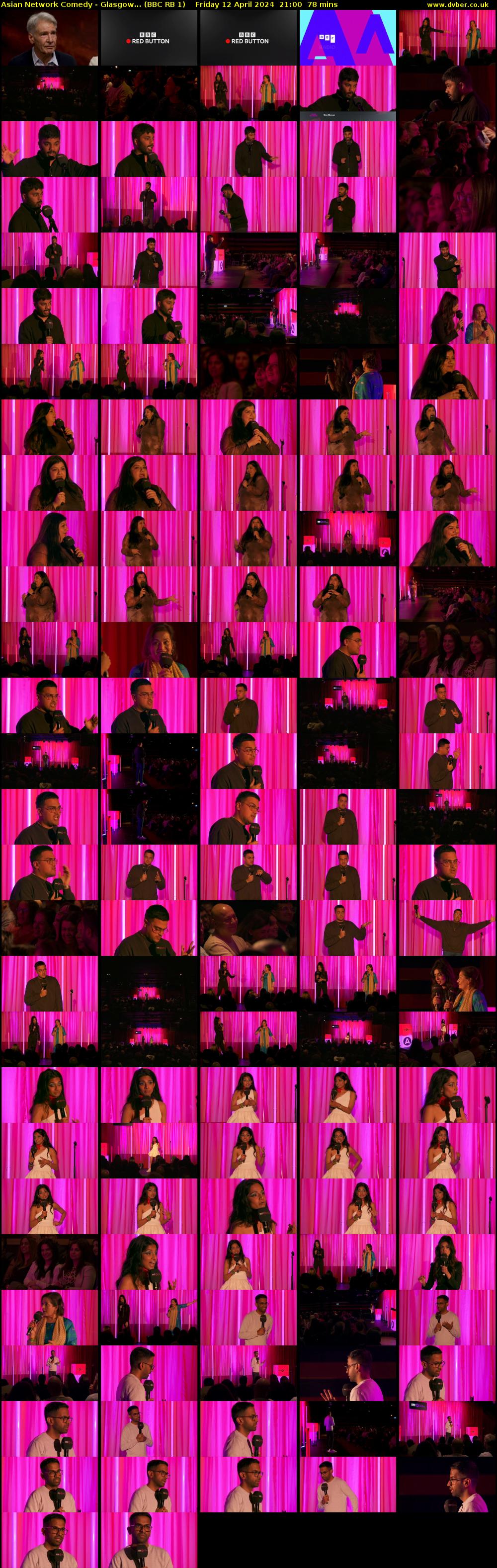 Asian Network Comedy - Glasgow... (BBC RB 1) Friday 12 April 2024 21:00 - 22:18