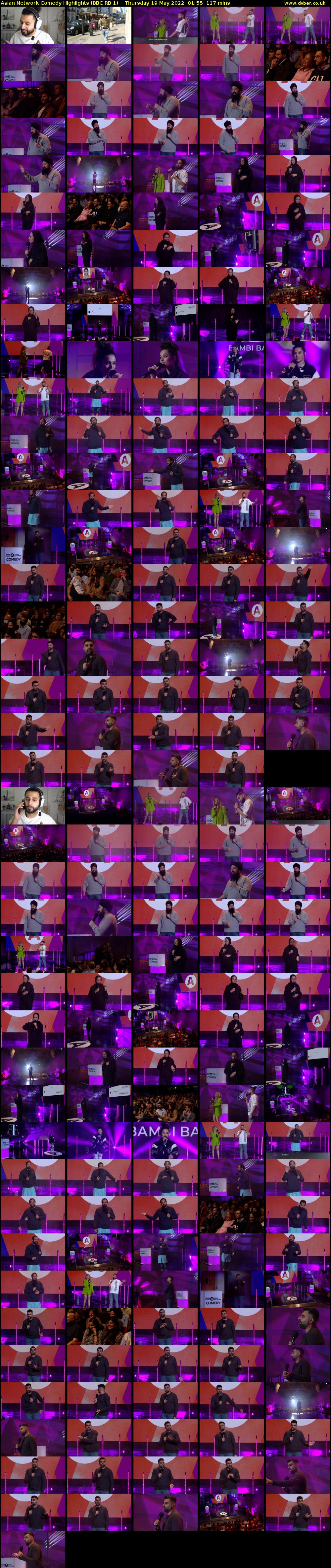 Asian Network Comedy Highlights (BBC RB 1) Thursday 19 May 2022 01:55 - 03:52