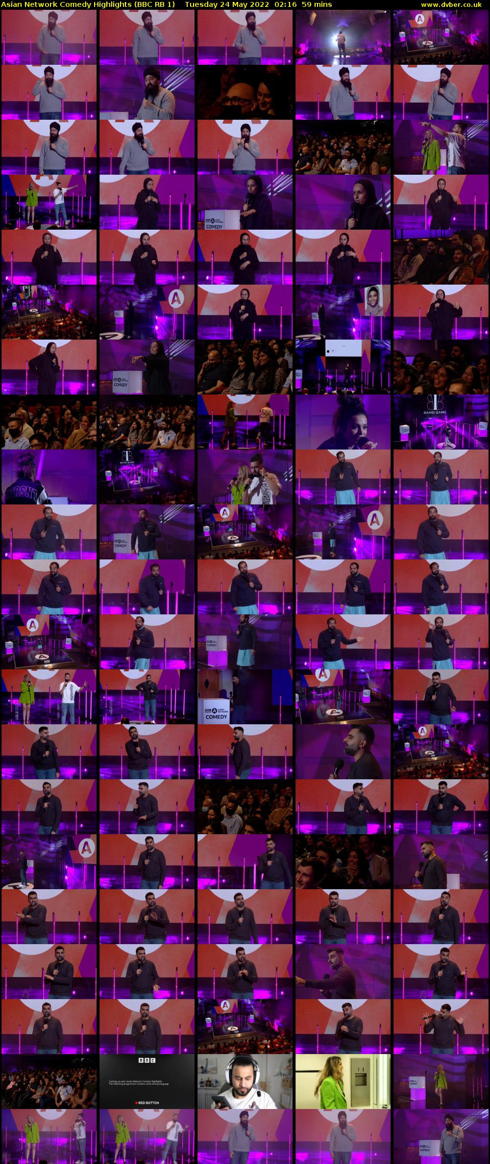 Asian Network Comedy Highlights (BBC RB 1) Tuesday 24 May 2022 02:16 - 03:15