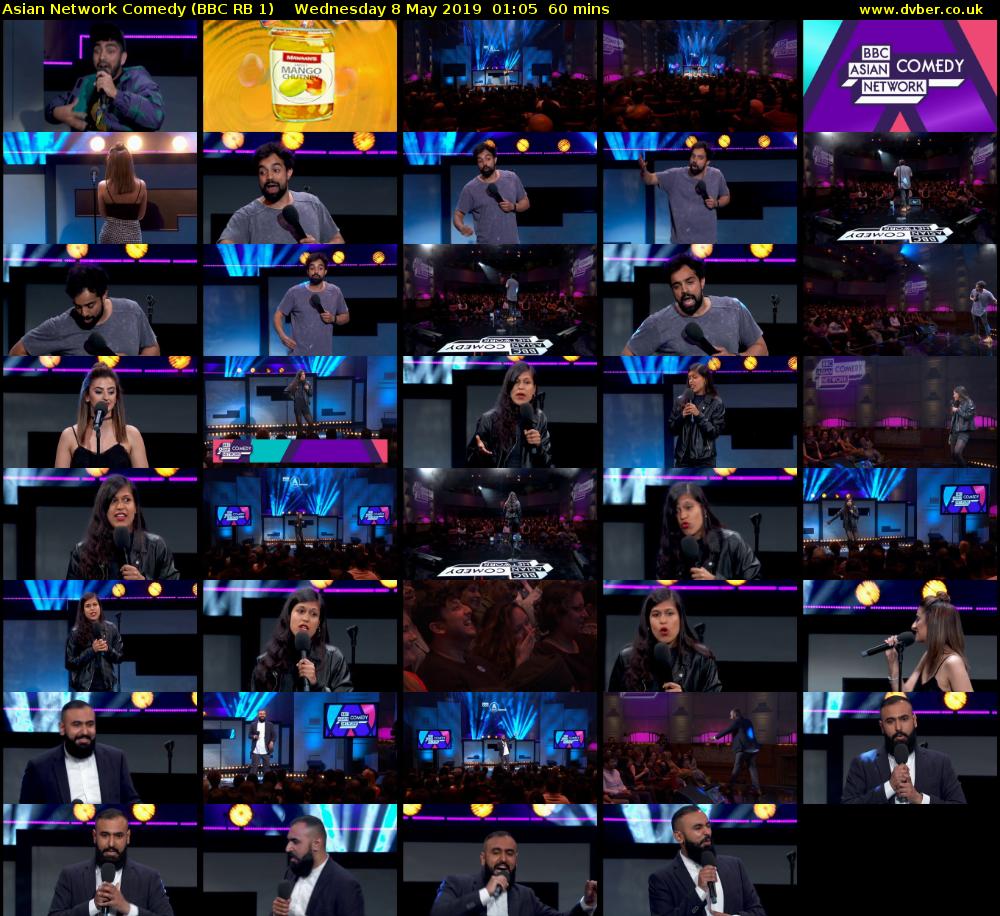 Asian Network Comedy (BBC RB 1) Wednesday 8 May 2019 01:05 - 02:05