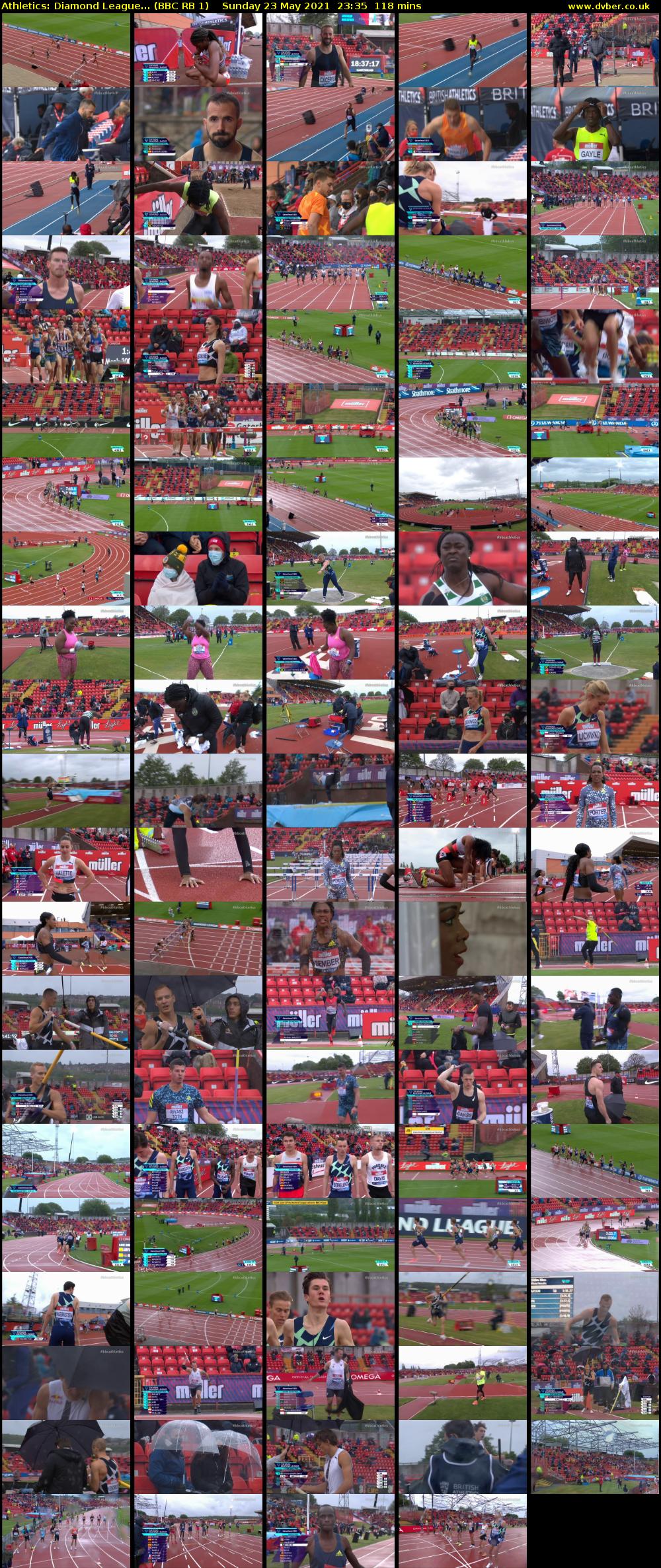 Athletics: Diamond League... (BBC RB 1) Sunday 23 May 2021 23:35 - 01:33