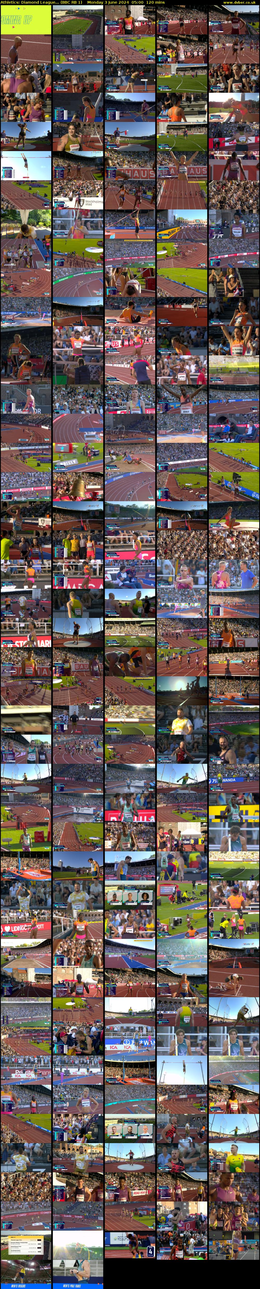Athletics: Diamond League... (BBC RB 1) Monday 3 June 2024 05:00 - 07:00
