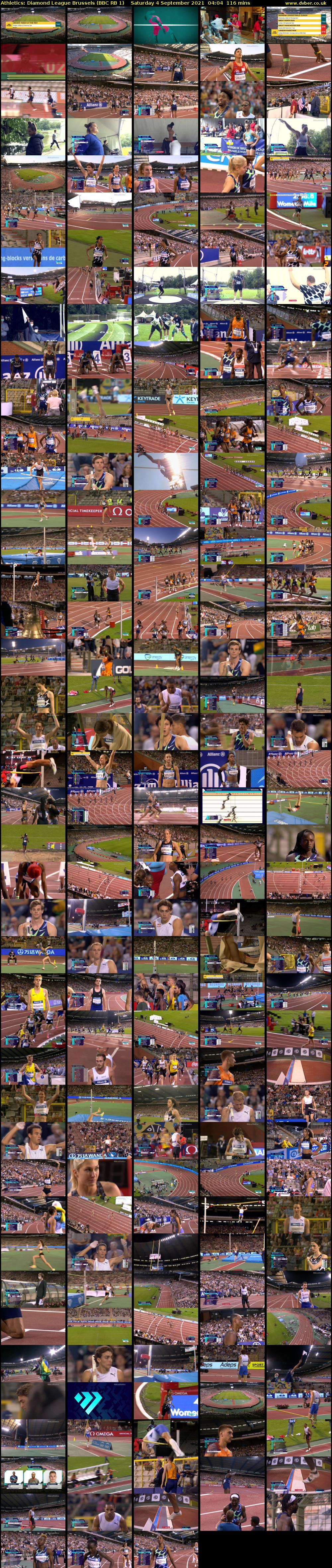 Athletics: Diamond League Brussels (BBC RB 1) Saturday 4 September 2021 04:04 - 06:00