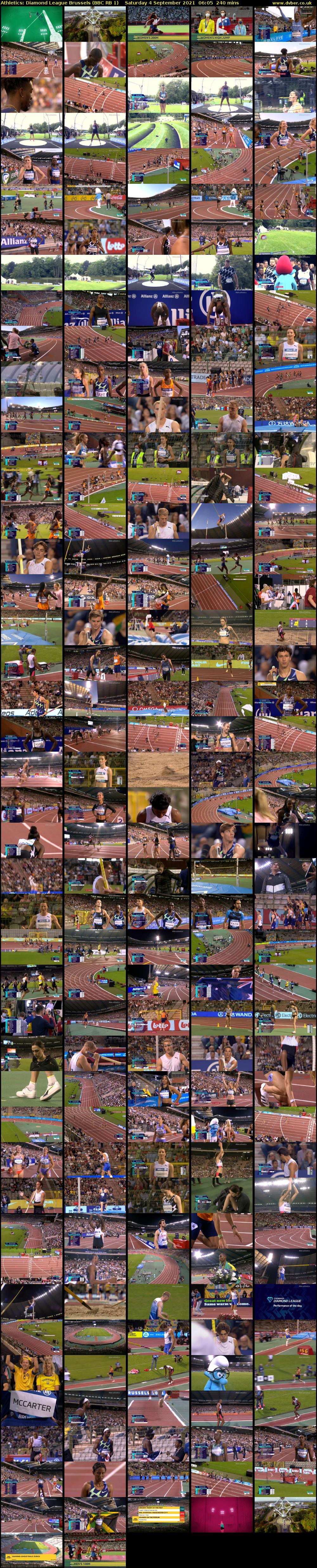 Athletics: Diamond League Brussels (BBC RB 1) Saturday 4 September 2021 06:05 - 10:05