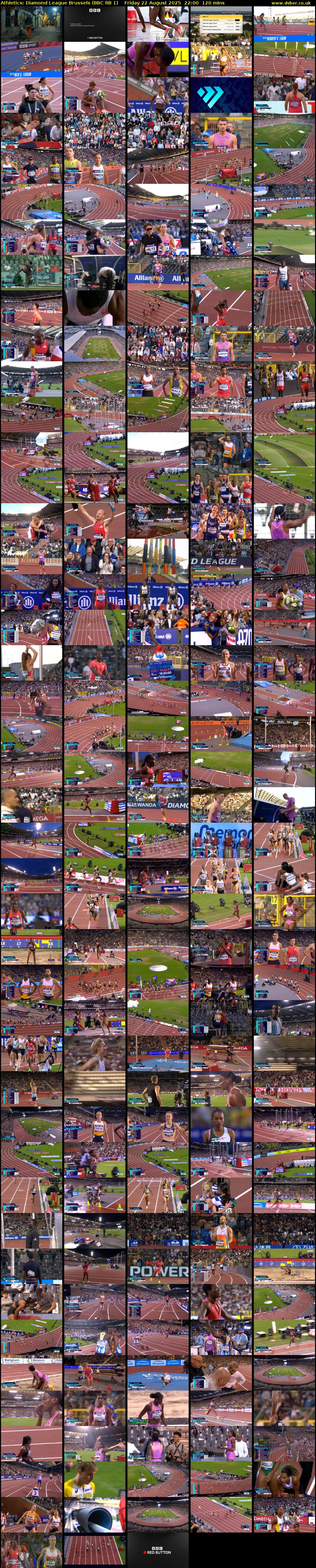 Athletics: Diamond League Brussels (BBC RB 1) Friday 22 August 2025 22:00 - 00:00