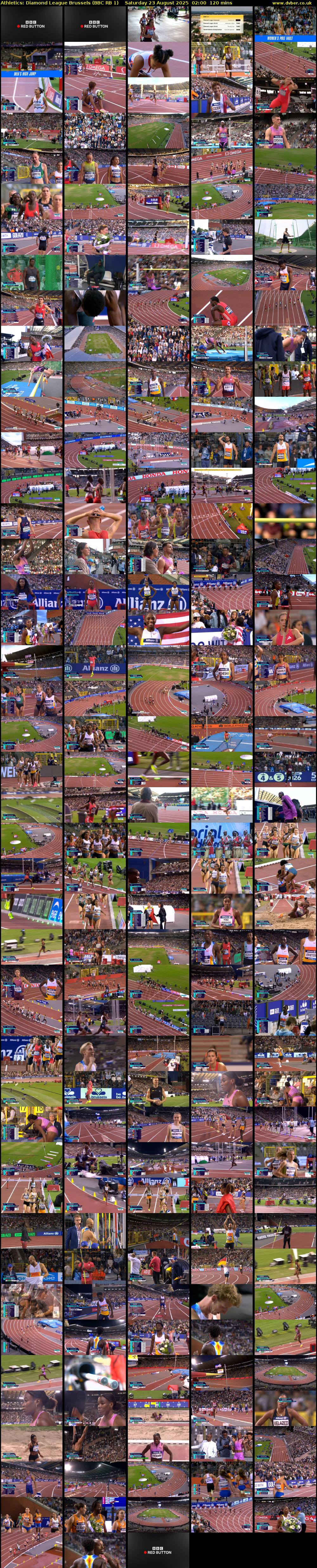 Athletics: Diamond League Brussels (BBC RB 1) Saturday 23 August 2025 02:00 - 04:00