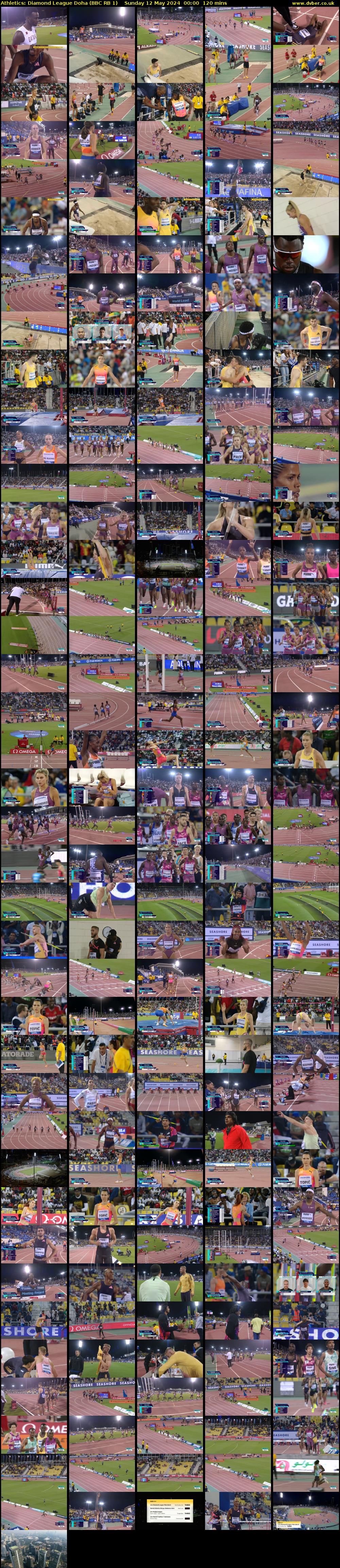 Athletics: Diamond League Doha (BBC RB 1) Sunday 12 May 2024 00:00 - 02:00