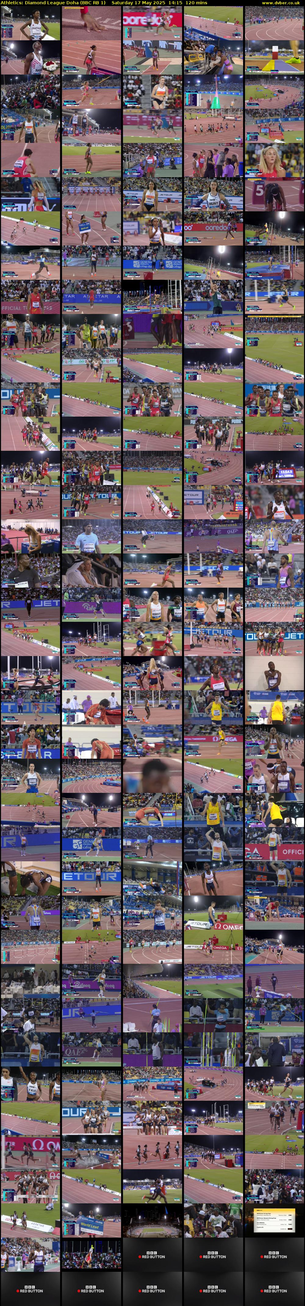 Athletics: Diamond League Doha (BBC RB 1) Saturday 17 May 2025 14:15 - 16:15