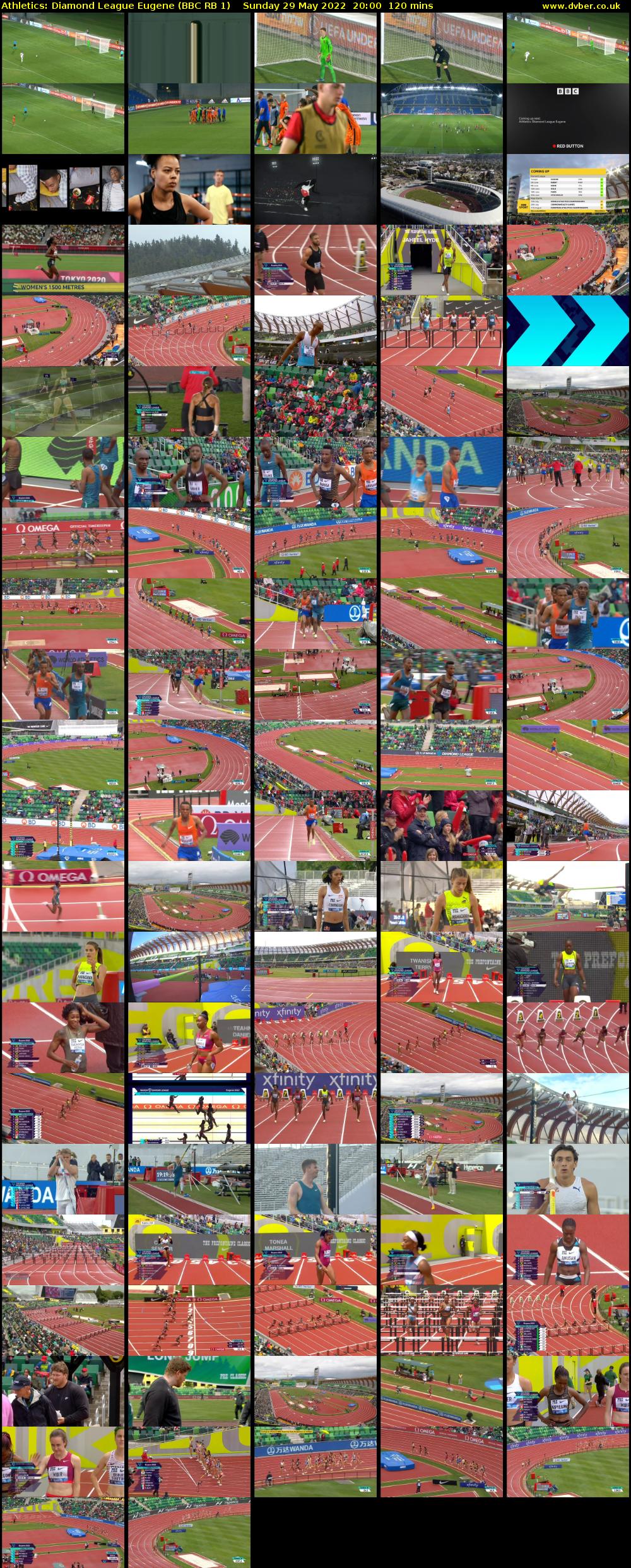Athletics: Diamond League Eugene (BBC RB 1) Sunday 29 May 2022 20:00 - 22:00