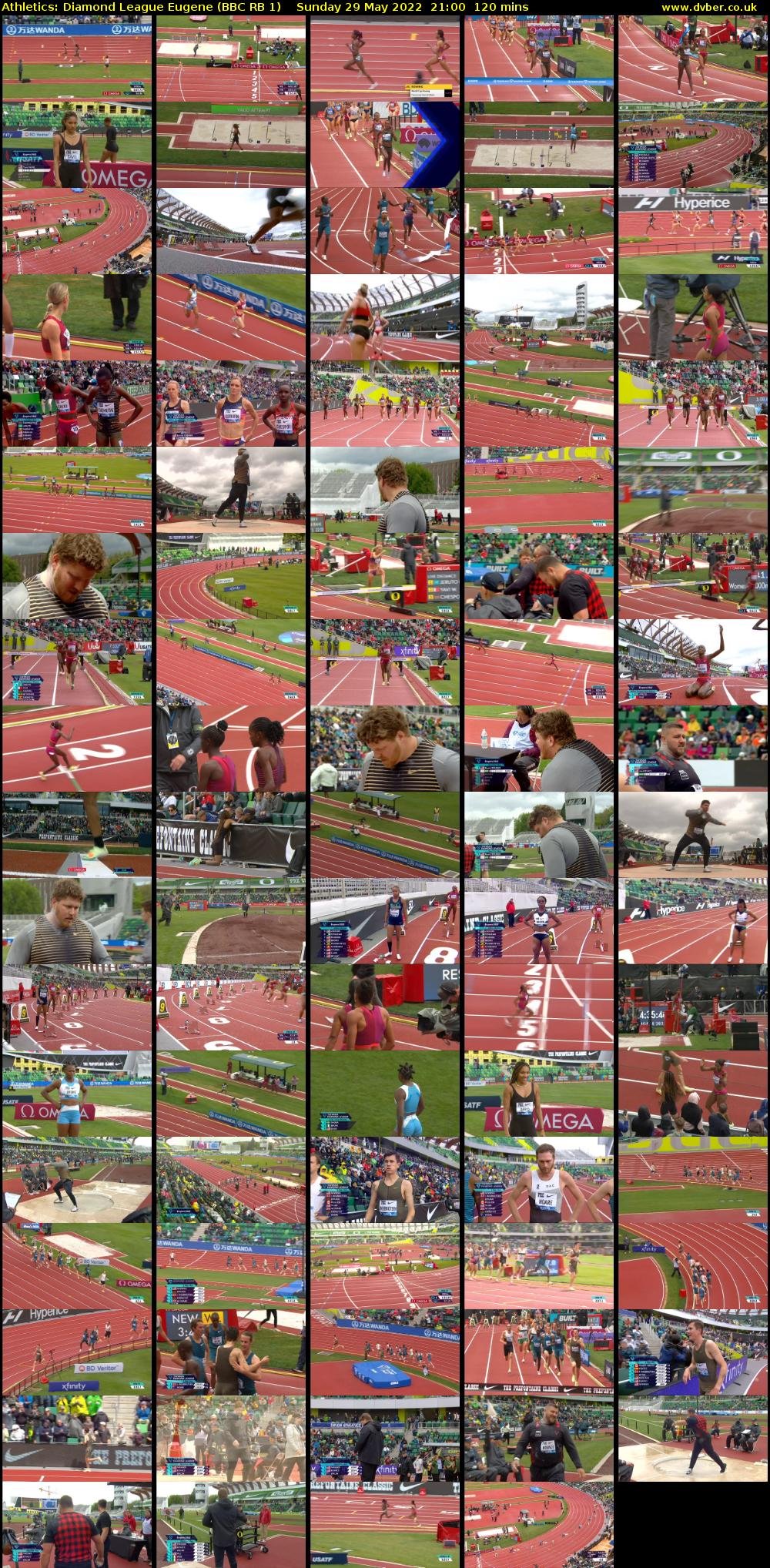 Athletics: Diamond League Eugene (BBC RB 1) Sunday 29 May 2022 21:00 - 23:00
