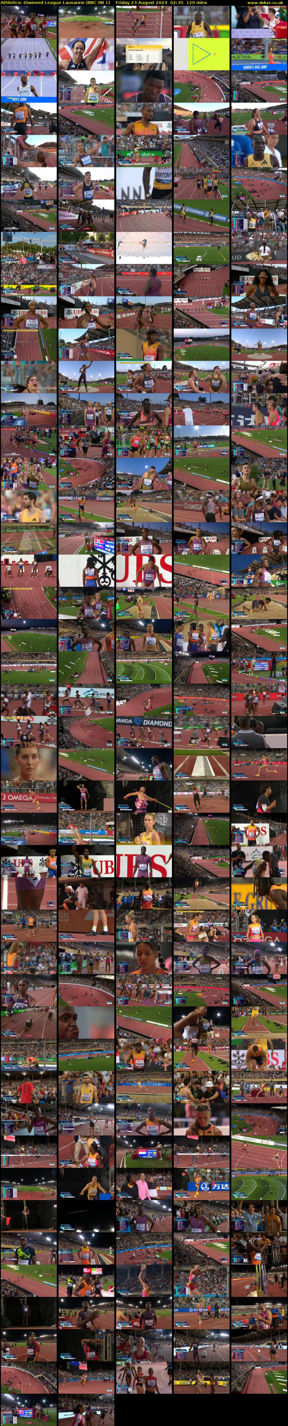 Athletics: Diamond League Lausanne (BBC RB 1) Friday 23 August 2024 02:35 - 04:35