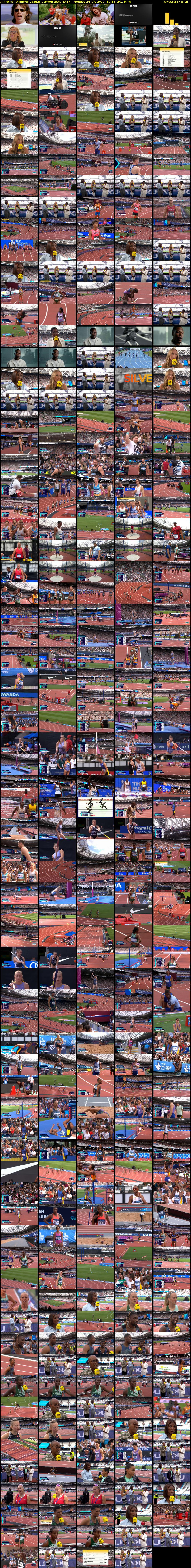 Athletics: Diamond League London (BBC RB 1) Monday 24 July 2023 10:16 - 13:37