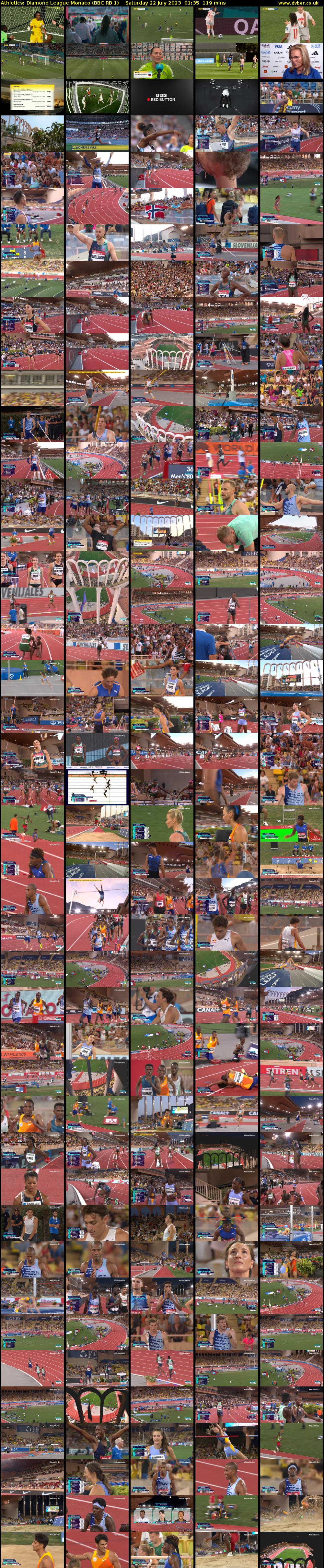 Athletics: Diamond League Monaco (BBC RB 1) Saturday 22 July 2023 01:35 - 03:34