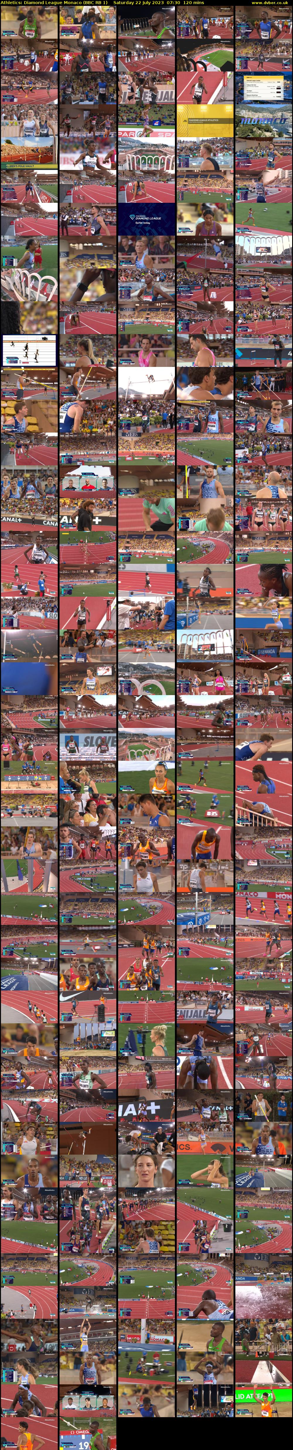 Athletics: Diamond League Monaco (BBC RB 1) Saturday 22 July 2023 07:30 - 09:30