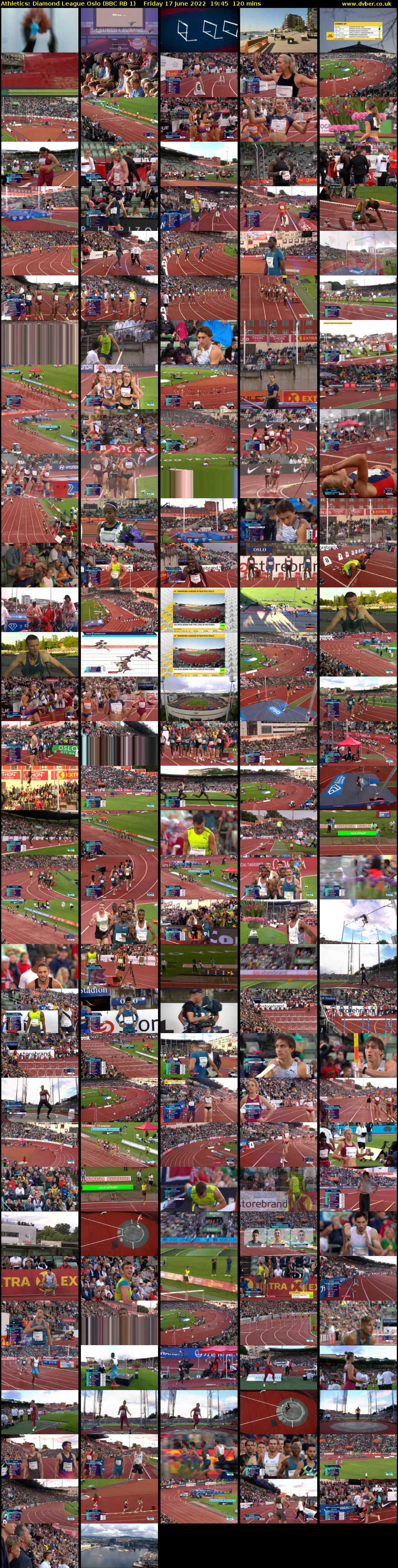 Athletics: Diamond League Oslo (BBC RB 1) Friday 17 June 2022 19:45 - 21:45
