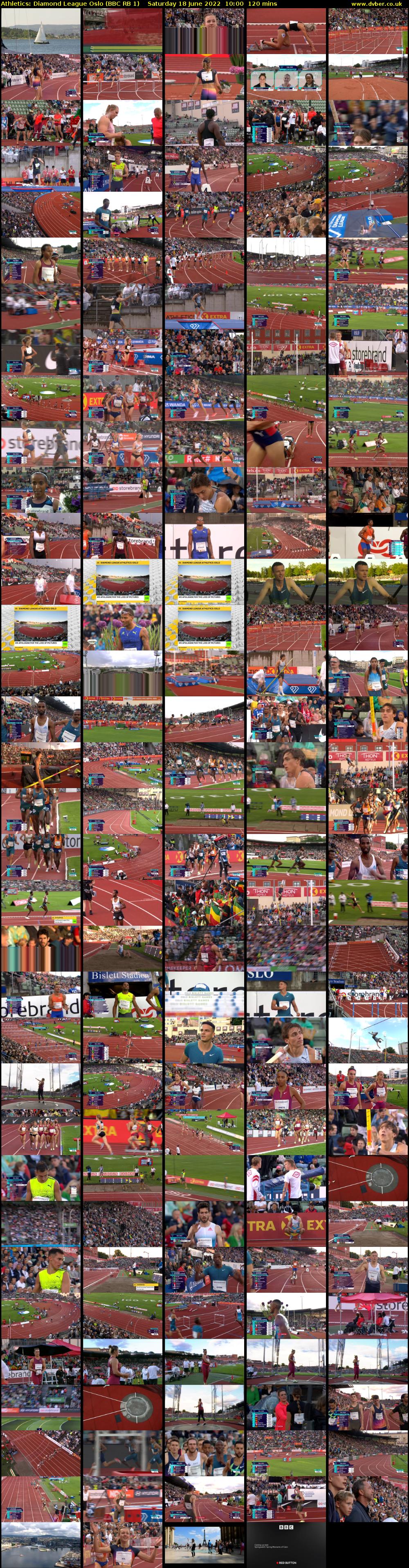 Athletics: Diamond League Oslo (BBC RB 1) Saturday 18 June 2022 10:00 - 12:00