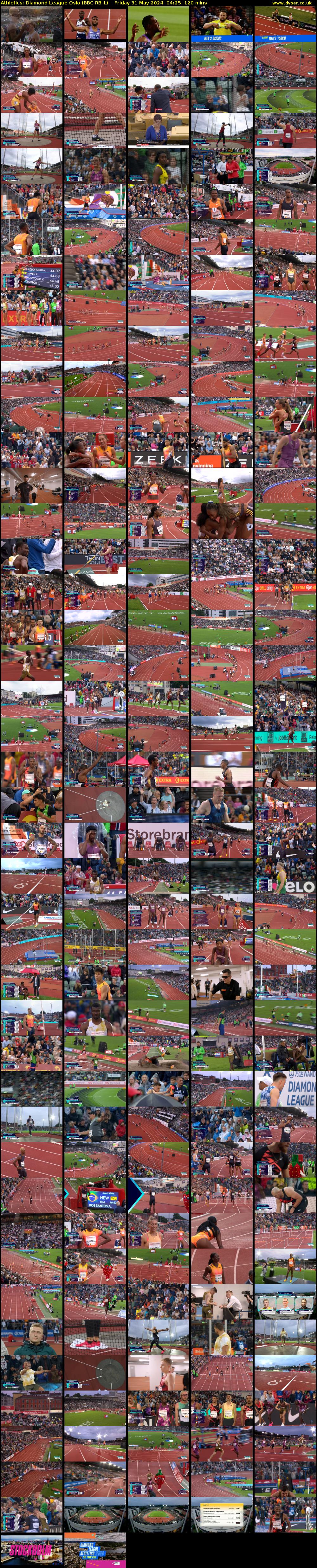Athletics: Diamond League Oslo (BBC RB 1) Friday 31 May 2024 04:25 - 06:25
