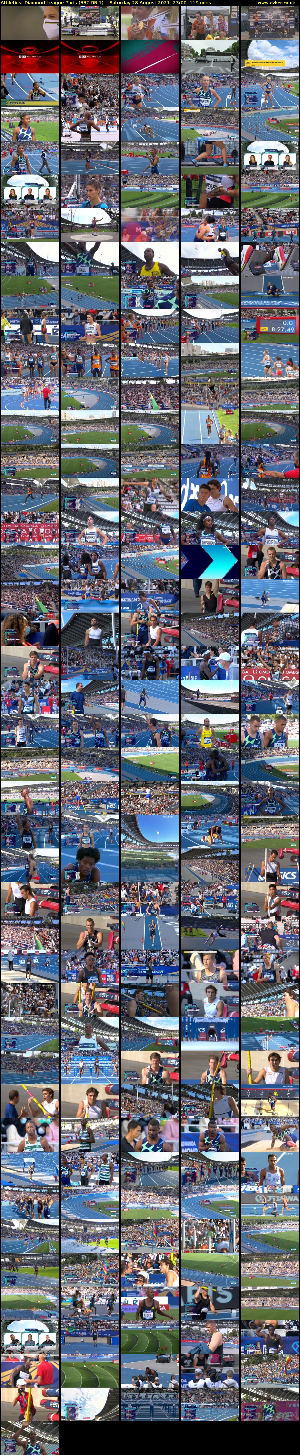 Athletics: Diamond League Paris (BBC RB 1) Saturday 28 August 2021 23:00 - 00:59