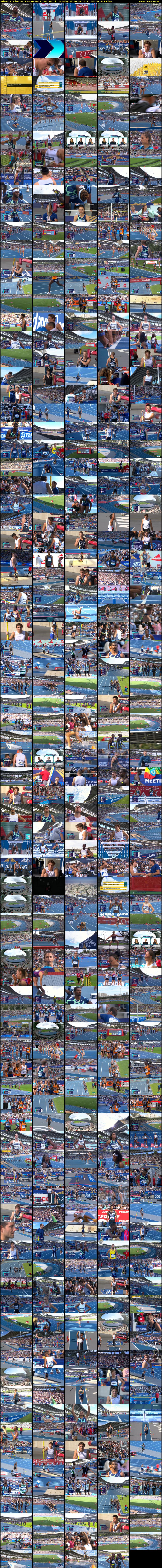 Athletics: Diamond League Paris (BBC RB 1) Sunday 29 August 2021 00:59 - 05:00