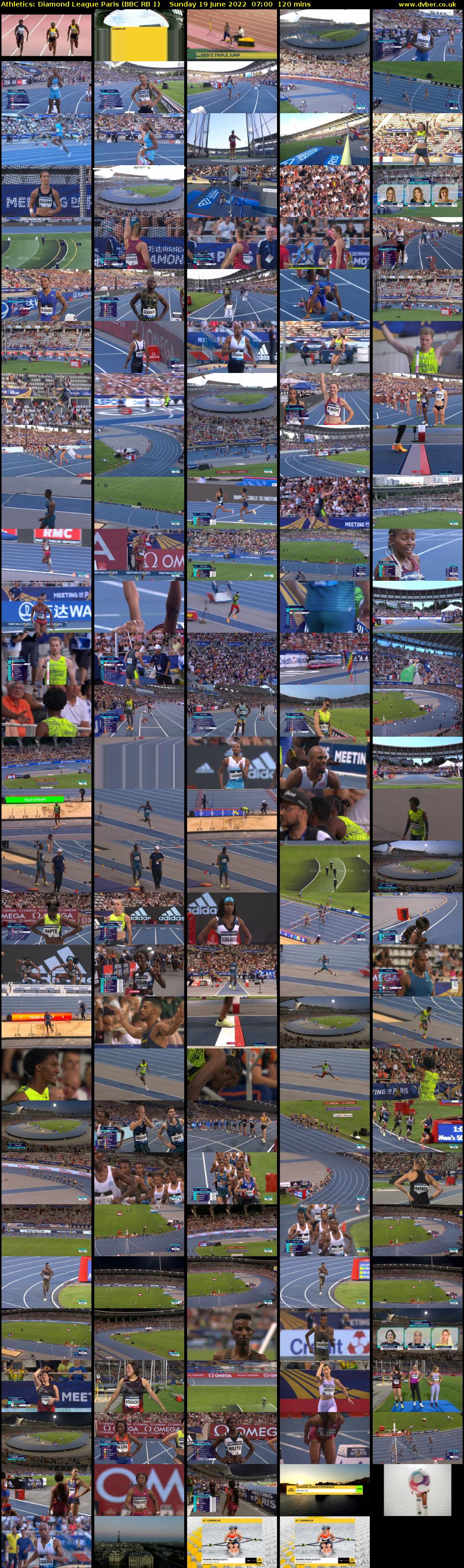 Athletics: Diamond League Paris (BBC RB 1) Sunday 19 June 2022 07:00 - 09:00