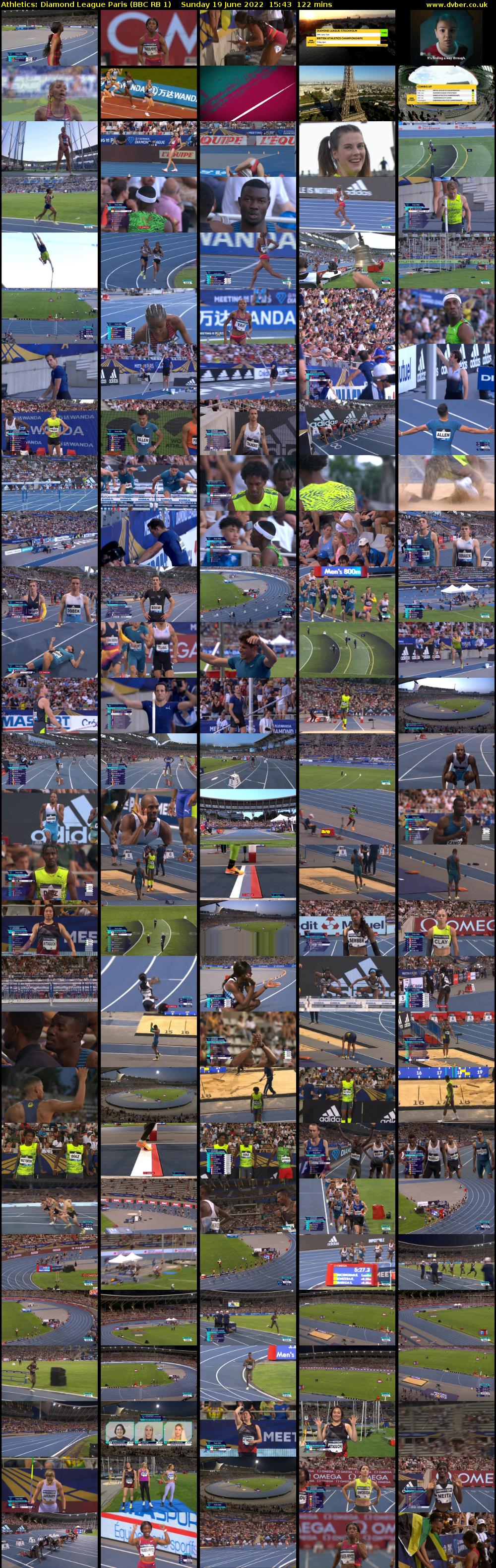 Athletics: Diamond League Paris (BBC RB 1) Sunday 19 June 2022 15:43 - 17:45