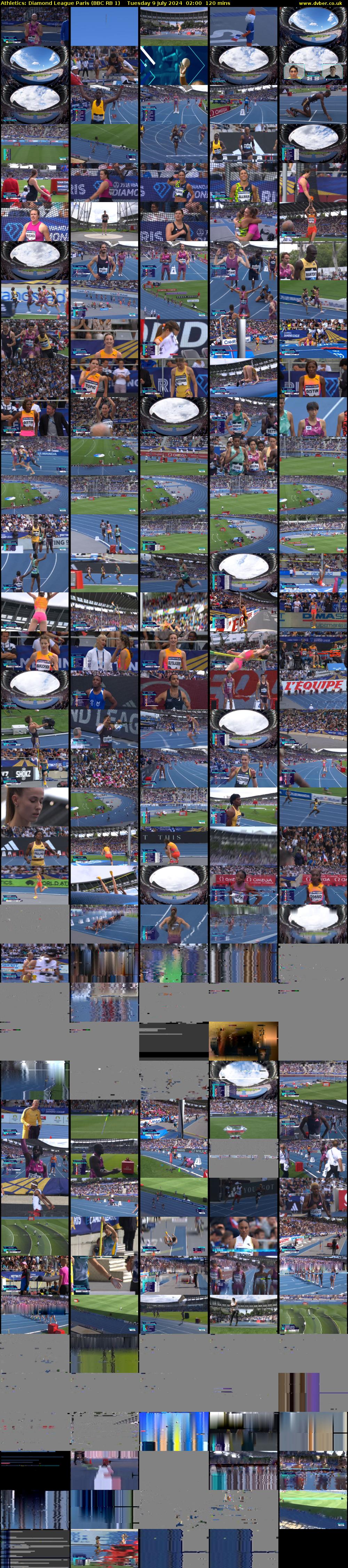 Athletics: Diamond League Paris (BBC RB 1) Tuesday 9 July 2024 02:00 - 04:00
