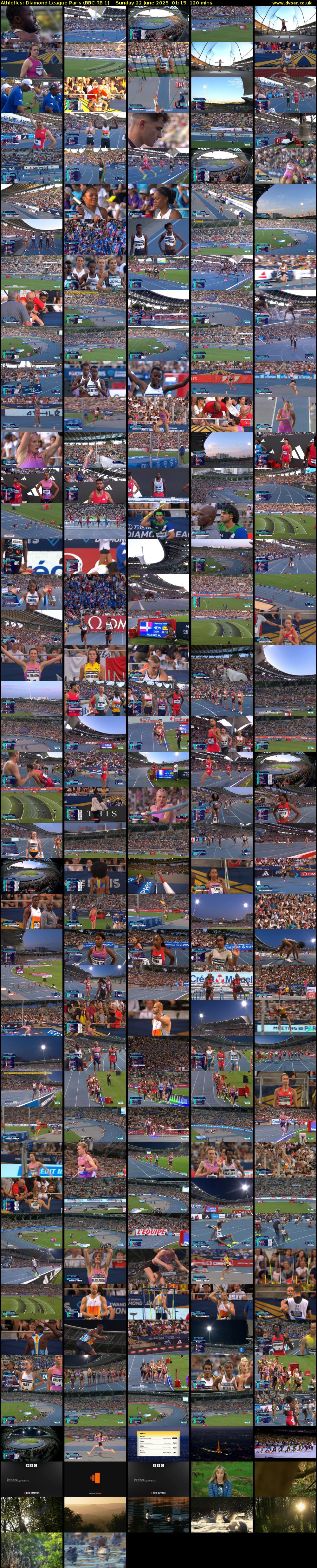 Athletics: Diamond League Paris (BBC RB 1) Sunday 22 June 2025 01:15 - 03:15