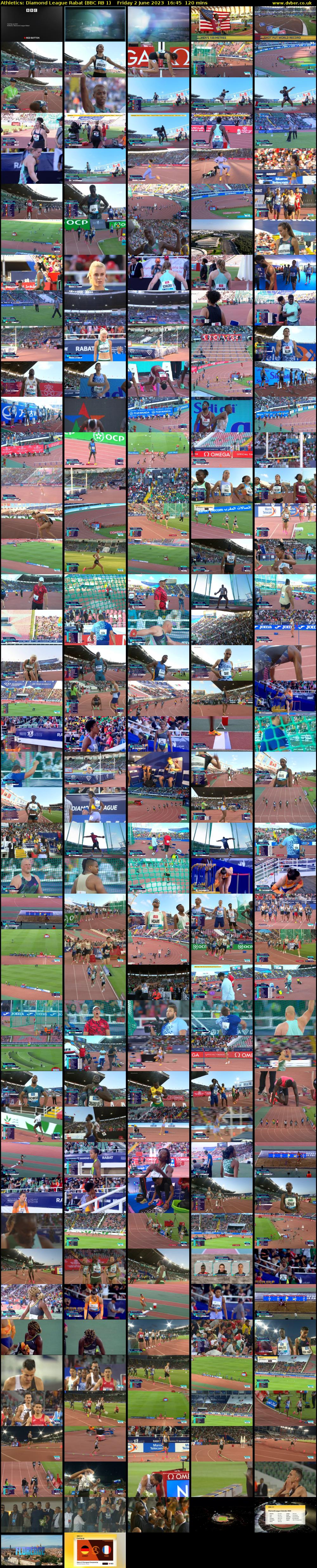 Athletics: Diamond League Rabat (BBC RB 1) Friday 2 June 2023 16:45 - 18:45