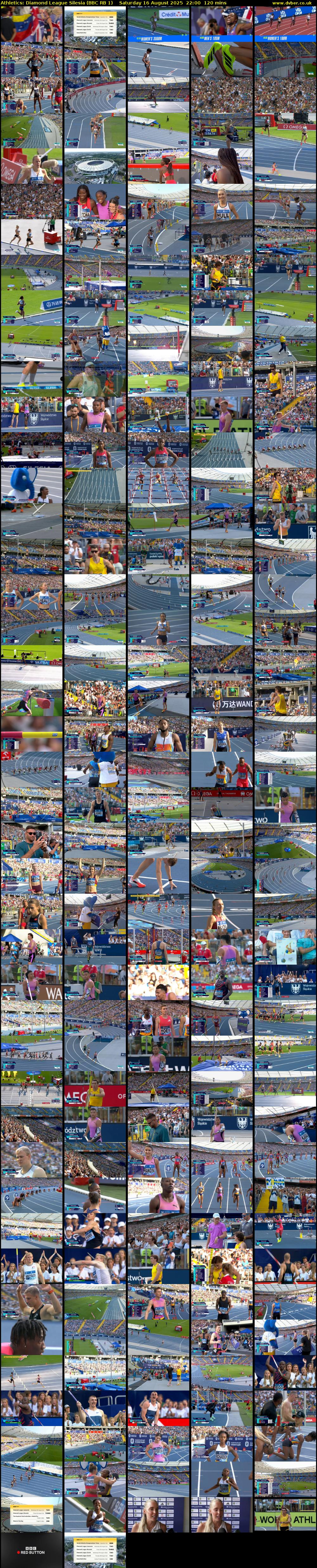 Athletics: Diamond League Silesia (BBC RB 1) Saturday 16 August 2025 22:00 - 00:00