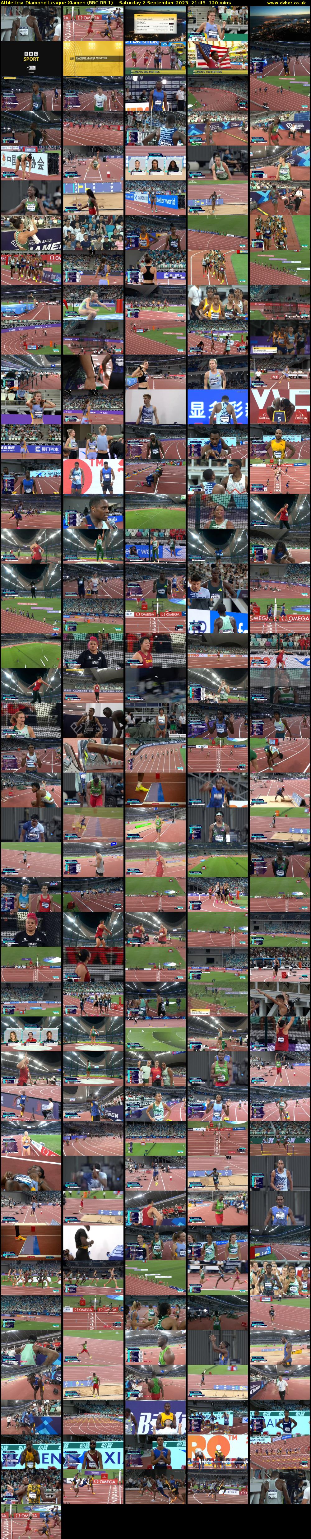 Athletics: Diamond League Xiamen (BBC RB 1) Saturday 2 September 2023 21:45 - 23:45