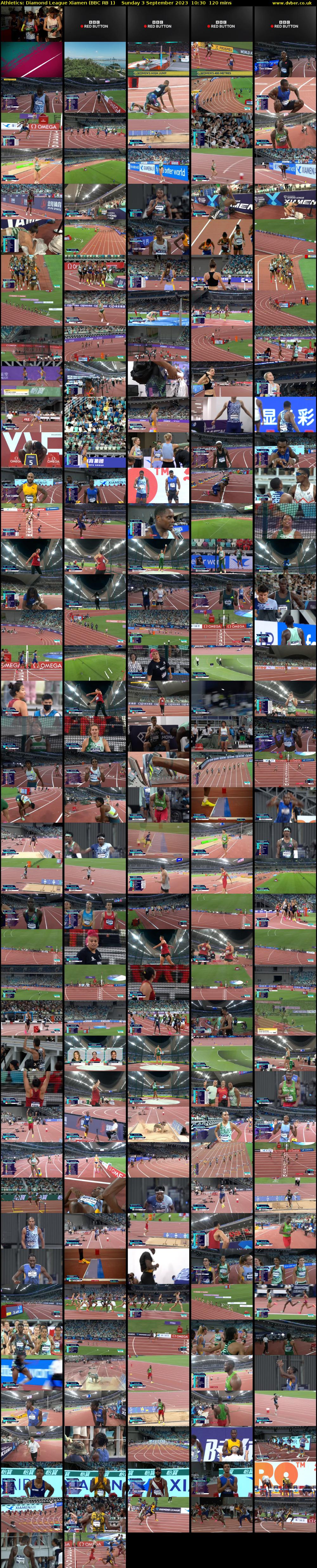 Athletics: Diamond League Xiamen (BBC RB 1) Sunday 3 September 2023 10:30 - 12:30