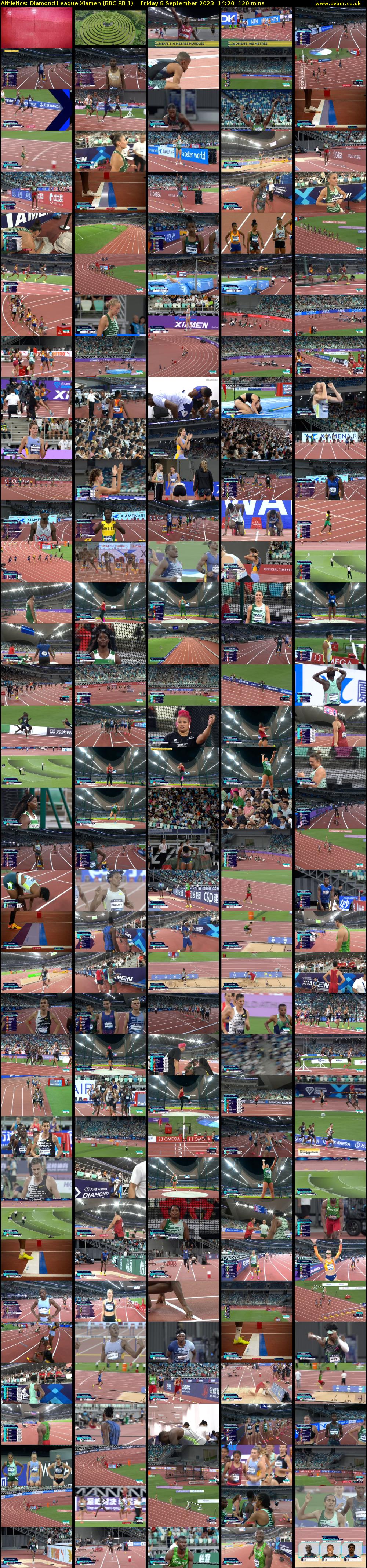 Athletics: Diamond League Xiamen (BBC RB 1) Friday 8 September 2023 14:20 - 16:20