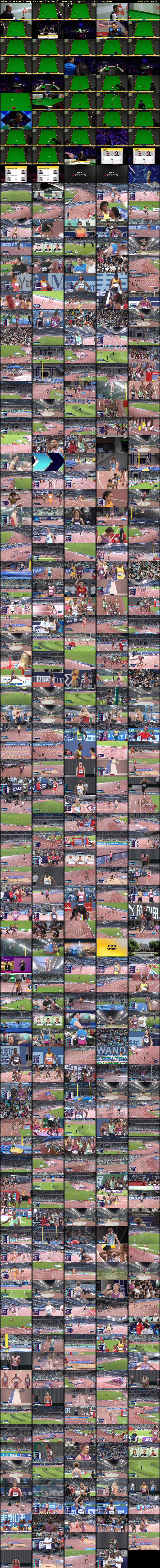 Athletics: Diamond League Xiamen (BBC RB 1) Saturday 20 April 2024 22:30 - 02:30