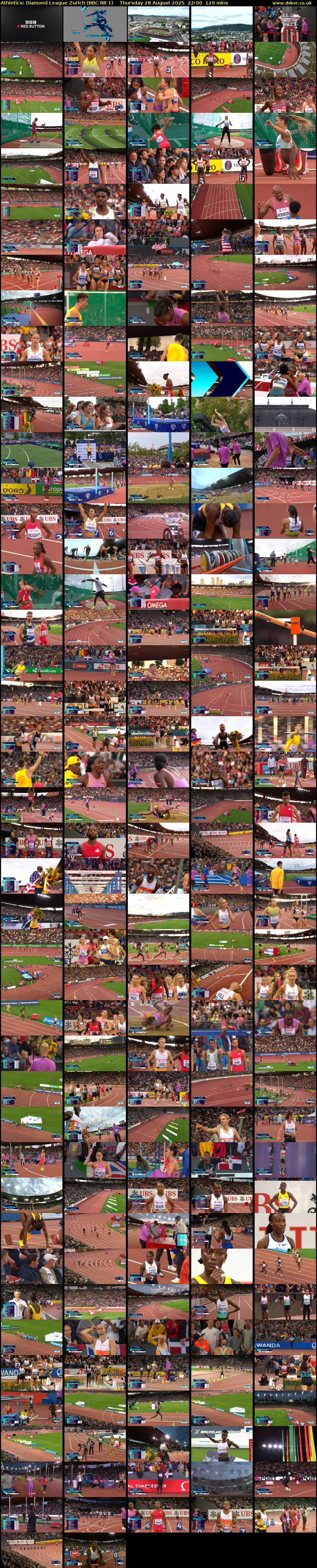 Athletics: Diamond League Zurich (BBC RB 1) Thursday 28 August 2025 22:00 - 00:00