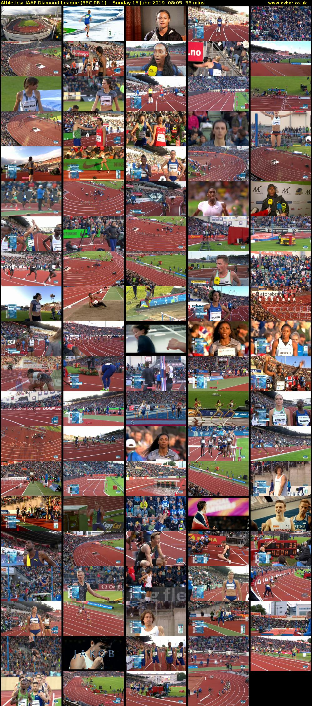 Athletics: IAAF Diamond League (BBC RB 1) Sunday 16 June 2019 08:05 - 09:00